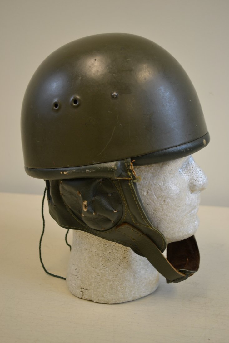 COLD WAR DDR PARATROOPER HELMET POLISH MADE VZ63 LINER: COLD WAR DDR PARATROOPER HELMET POLISH MADE VZ63 COMPLETE WITH LINER . GREAT CONDITION .