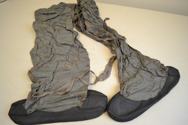WWII GERMAN GAS CHEMICAL SUIT BOOTS UNISSUED: WWII GERMAN GAS CHEMICAL SUIT BOOTS UNISSUED . RARE FIND.