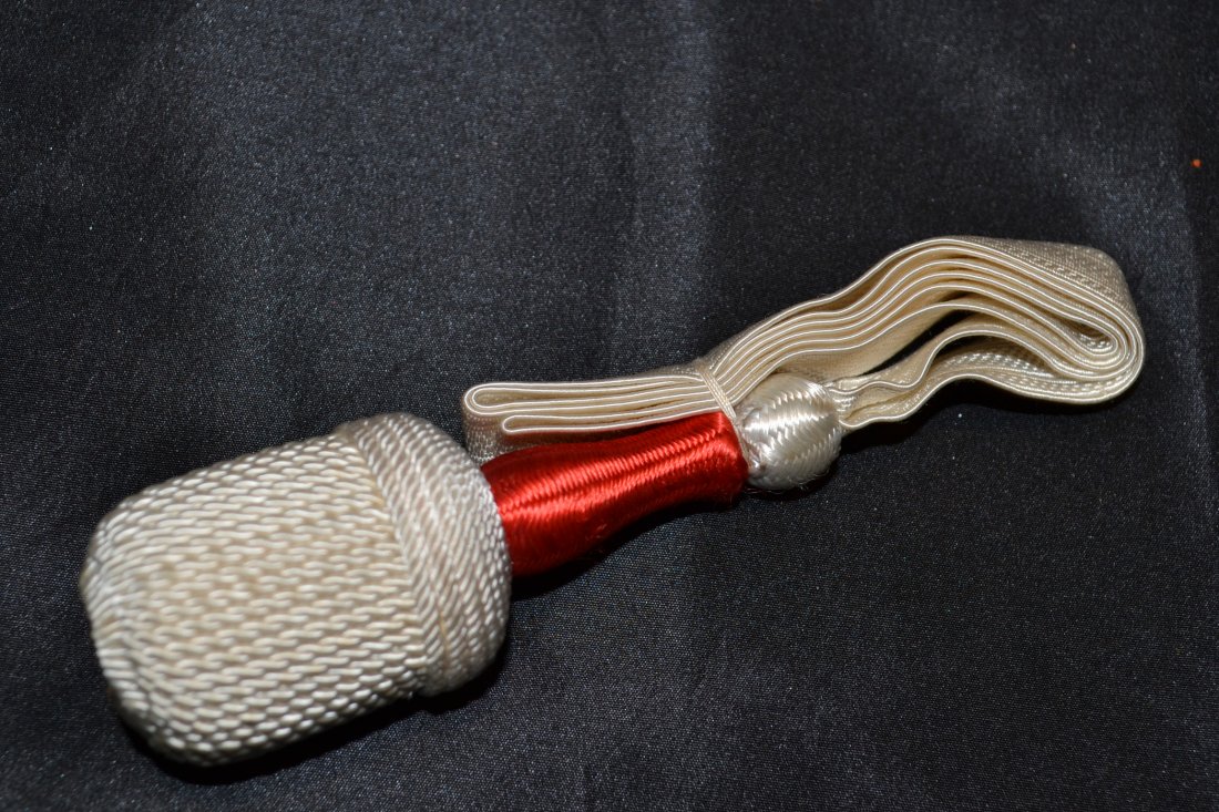 WWII GERMAN PORTEPEE TRODDELN SWORD BAYONET KNOT: WWII GERMAN PORTEPEE TRODDELN SWORD BAYONET KNOT . MINT CONDITION.