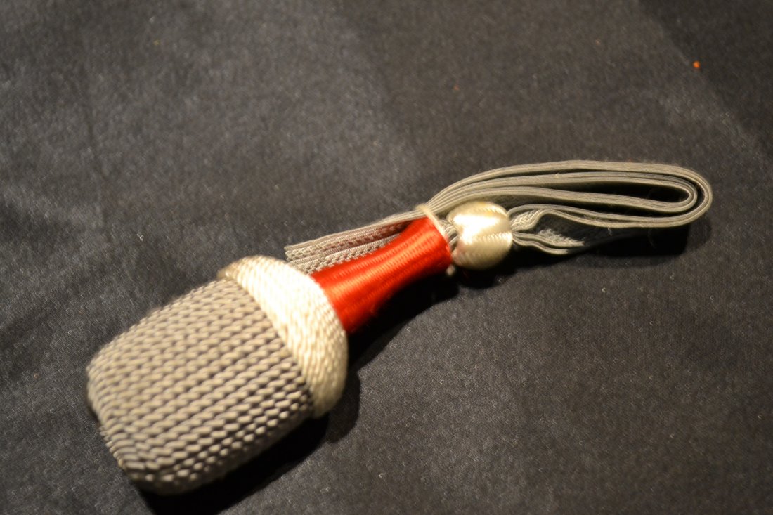 WWII GERMAN PORTEPEE TRODDELN SWORD BAYONET KNOT: WWII GERMAN PORTEPEE TRODDELN SWORD BAYONET KNOT . MINT CONDITION.