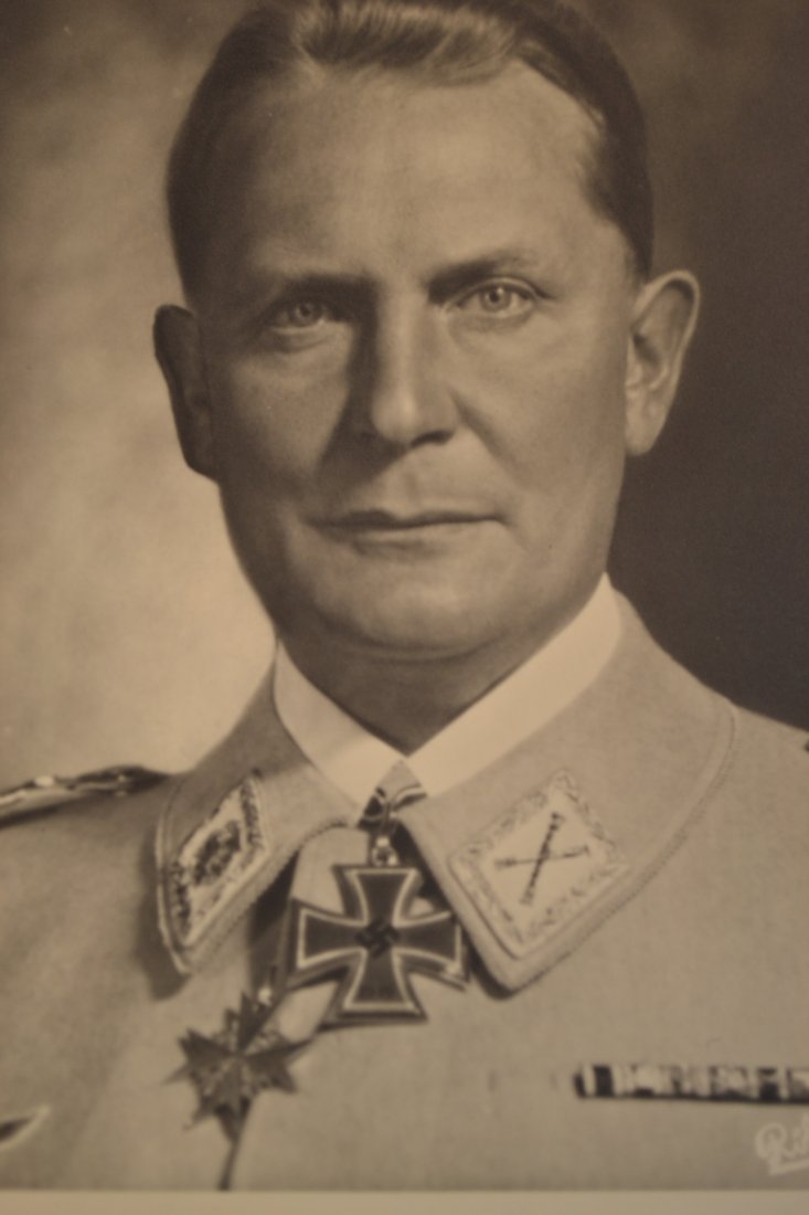 GERMAN REICHSMARSCHALL HERMANN GORING STUDIO PHOTO: GERMAN REICHSMARSCHALL HERMANN GORING STUDIO PHOTO
