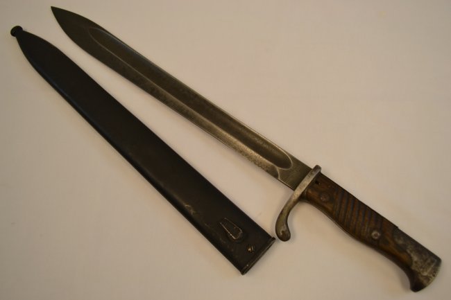 WWI GERMAN BUTCHER BLADE BAYONET SIMSON & CO SUHL 1915: WWI GERMAN BUTCHER BLADE BAYONET SIMSON & CO SUHL 1915