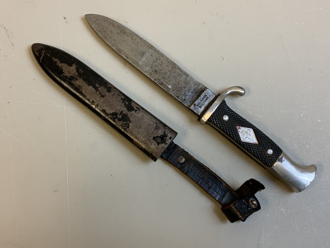 EARLY POST-WAR GERMAN SCOUTING KNIFE SOLINGEN GERMANY: EARLY POST-WAR GERMAN SCOUTING KNIFE SOLINGEN GERMANY