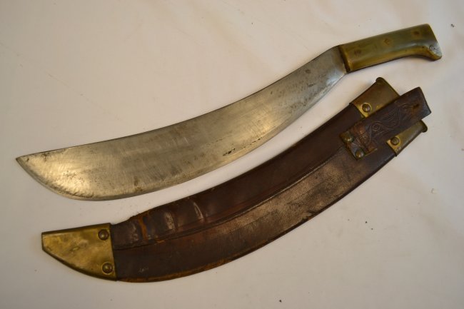 WWI US ARMY ENGINEERS COLLINS #1005 MACHETE BOLO KNIFE: WWI US ARMY ENGINEERS COLLINS #1005 MACHETE BOLO KNIFE