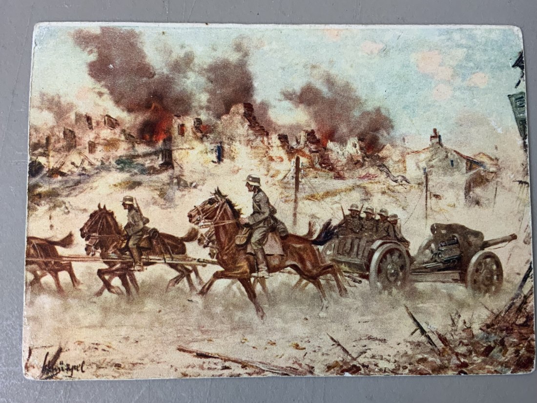 WWII NAZI GERMANY MILITARY POST CARD: WWII NAZI GERMANY MILITARY POST CARD