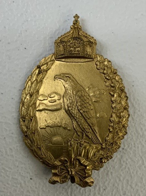 WWI IMPERIAL GERMANY PRUSSIAN NAVAL OBSERVERS BADGE: WWI IMPERIAL GERMANY PRUSSIAN NAVAL OBSERVERS BADGE . CRISP DETAILS . PIN IS MARKED H. SCHAPER . GREAT CONDITION OVERALL .