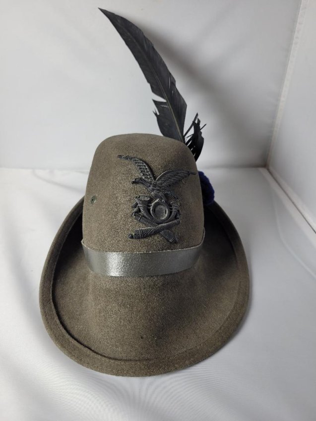 WWII ITALY ROYAL ITALIAN ARMY ALPINE MOUNTAIN TROOPS HAT CAPPELLO ALPINO: WWII ITALY ROYAL ITALIAN ARMY ALPINE MOUNTAIN TROOPS HAT CAPPELLO ALPINO