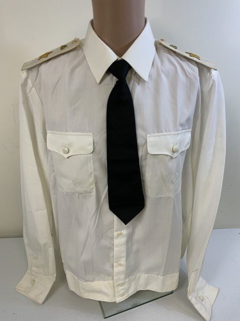 COLD WAR ERA USSR MARSHAL OF ARMORED UNIFORM SHIRT: COLD WAR ERA USSR MARSHAL OF ARMORED TROOPS UNIFORM SHIRT . VERY RARE !