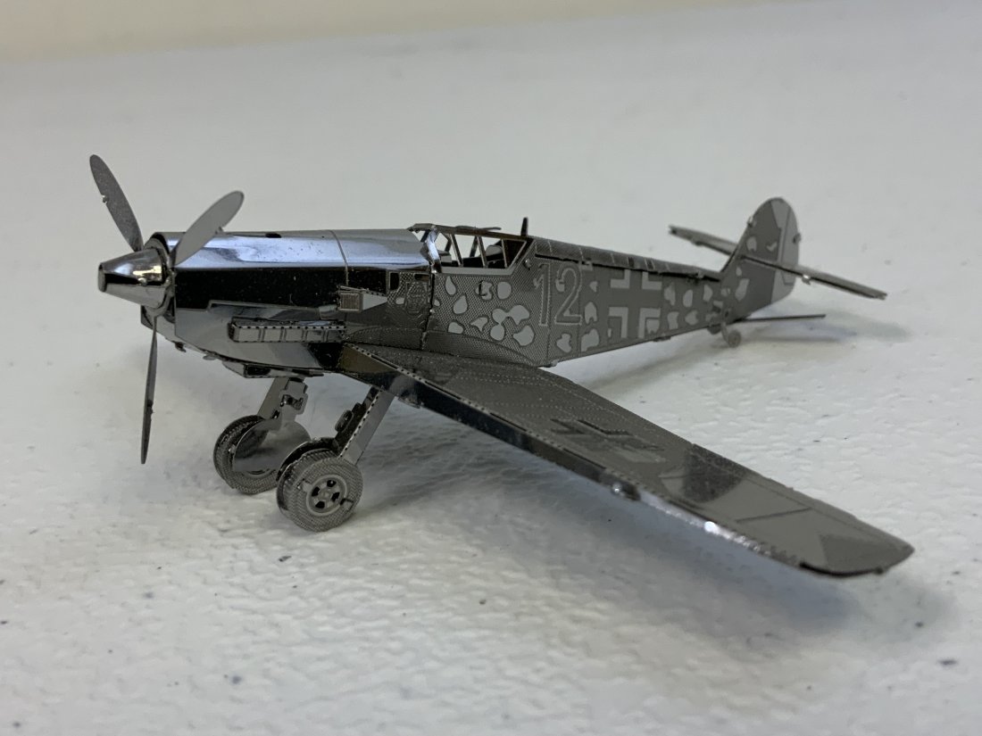 WWII GERMAN PLANE ALL METAL MODEL: WWII GERMAN PLANE ALL METAL MODEL . HIGH QUALITY DETAILS. 4 X 4