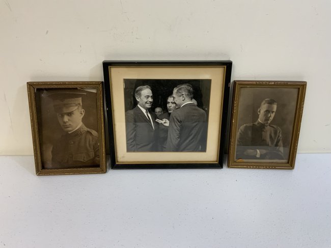 WILLIAM SCRANTON RELATED LOT OF 3 VINTAGE FRAMED PICTURES: William Warren Scranton (July 19, 1917 â€“ July 28, 2013) was an American Republican Party politician and diplomat.[1] Scranton served as the 38th governor of Pennsylvania from 1963 to 1967, and 