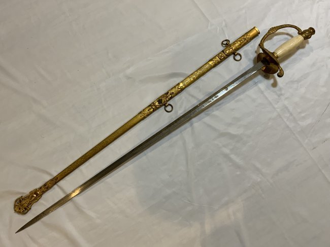 Stainless Steel Decorative Sword SZCO Supplies Knights Templar