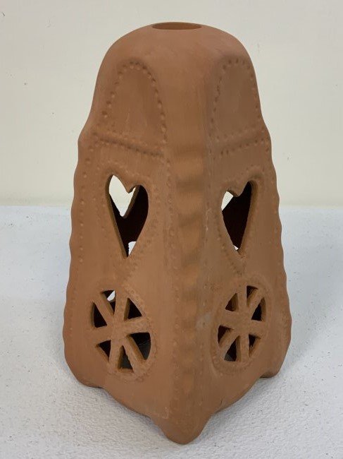 THIRD REICH GERMAN PORCELAIN ALLACH SS-JULLEUCHTER YULE CANDLE HOLDER: THIRD REICH GERMAN PORCELAIN ALLACH SS-JULLEUCHTER YULE CANDLE HOLDER. THESE WERE FOUND IN EASTERN EUROPE IN OLD WAREHOUSE AND MOST LIKELY POST WAR MANUFACTURED. GREAT FIND OF THIS FAMOUS CANDLE HOLDE