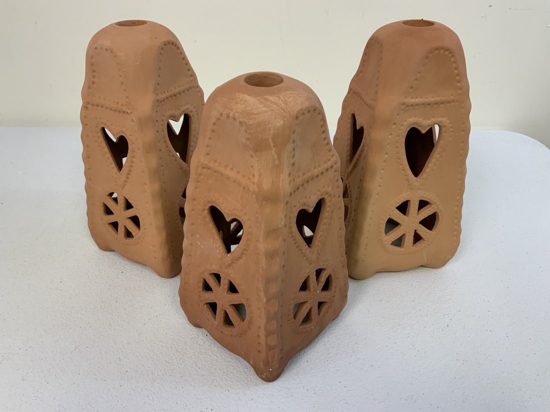 THIRD REICH GERMAN PORCELAIN ALLACH SS-JULLEUCHTER YULE CANDLE HOLDER LOT OF 3: THIRD REICH GERMAN PORCELAIN ALLACH SS-JULLEUCHTER YULE CANDLE HOLDER LOT OF 3. THESE WERE FOUND IN EASTERN EUROPE IN OLD WAREHOUSE AND MOST LIKELY POST WAR MANUFACTURED. GREAT FIND OF THIS FAMOUS CAN
