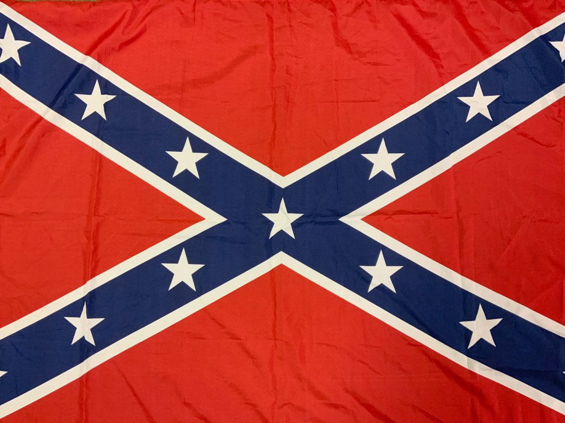 USA FLAG OF THE CONFEDERATE STATES OF AMERICA: USA FLAG OF THE CONFEDERATE STATES OF AMERICA . NEW CONDITION. 60 X 36 SIZE .