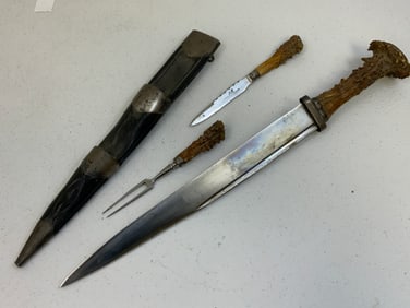 ANTIQUE SCOTTISH DIRK DAGGER