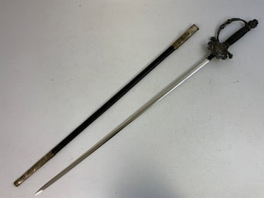 ANTIQUE BELGIUM DIPLOMAT OR GOVERNMENT OFFICIAL COURT SWORD