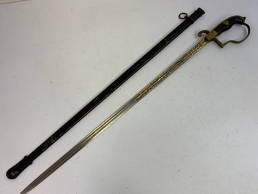 IMPERIAL GERMANY DAMASCUS BLADE OFFICER PRESENTATION SWORD 1904