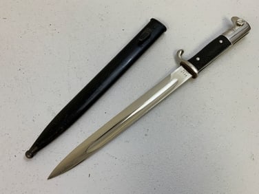 RARE NAZI GERMAN DRP POSTAL PROTECTION BAYONET BY PAUL WEYERSBERG