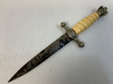 SOLINGEN GERMAN SIMULATED DAMASCUS STEEL BLADE DAGGER