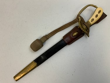 WWII GERMAN SENIOR HUNTING FORESTRY CUTLASS DAGGER