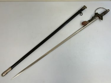 GERMANY THIRD REICH POLICE OFFICER DRESS SWORD EMIL VOOS
