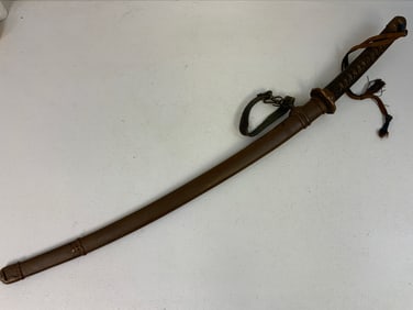 WWII IMPERIAL JAPAN JAPANESE ARMY OFFICER SAMURAI SWORD WITH OLD BLADE