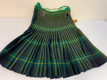 VINTAGE MILITARY BRITISH ROYAL REGIMENT OF SCOTLAND TARTAN SCOTTISH KILT