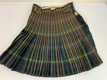 VINTAGE MILITARY CANADIAN SCOTTISH REGIMENT TARTAN SCOTTISH KILT