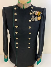 ANTIQUE IMPERIAL AUSTRIA HUNGARY OFFICER DRESS UNIFORM TUNIC
