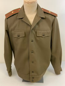 COLD WAR ERA USSR ARMY OFFICER SERVICE UNIFORM TUNIC SHIRT