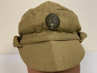 VINTAGE USSR SOVIET ARMY AFGHANISTAN WAR OFFICER TROPICAL HAT
