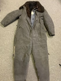 RARE WWII GERMAN LUFTWATTE PROTECTIVE WINTER FLIGHT SUIT