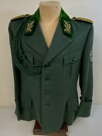 NAZI GERMANY HIGH RANKING DEUTSCHE JÄGERSCHAFT HUNTING ASSOCIATION UNIFORM TUNIC