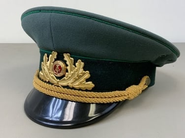COLD WAR ERA EAST GERMAN DDR POLICE VOPO GENERAL VISOR CAP