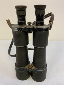 RARE WWI IMPERIAL GERMAN 1917 NAVY CARL ZEISS DEKAR 10X50 BINOCULARS