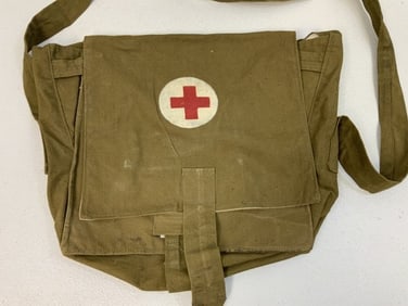 USSR WWII ERA CANVAS MEDIC BAG