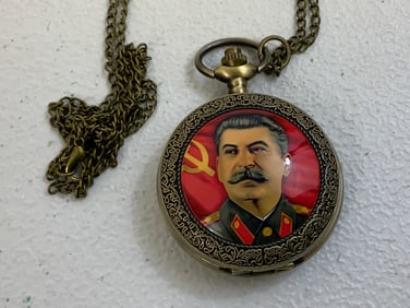 USSR STALIN POCKET WATCH