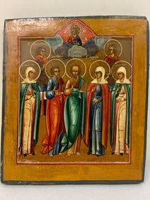ANTIQUE IMPERIAL RUSSIAN ICON