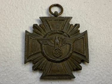 NAZI GERMANY NSDAP 10 YEARS LONG SERVICE MEDAL