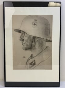 GERMANY THIRD REICH FRAMED ARTWORK PRINT