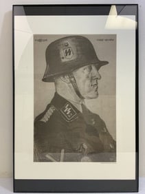 GERMANY THIRD REICH FRAMED ARTWORK PRINT
