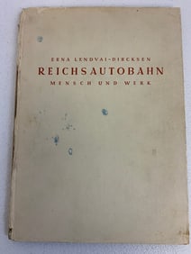 NAZI GERMANY ILLUSTRATED BOOK "REICHSAUTOBAHN"