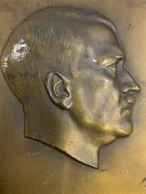 GERMANY THIRD REICH ADOLF HITLER PLAQUE