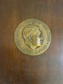 GERMANY THIRD REICH ADOLF HITLER WALL PLAQUE