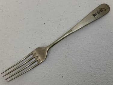 GERMANY THIRD REICH DAS REICH MARKED DINNER FORK