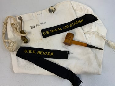 USA NAVY USN WWI VETERAN GROUPING