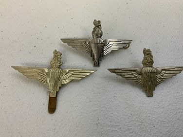 UK BRITISH LOT OF PARATROOPERS PARACHUTE REGIMENT BADGES