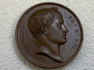 FRANCE 1806 NAPOLEON THE CONQUEST OF NAPLES MEDAL