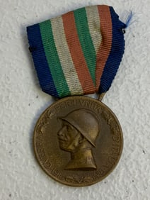 ITALY ANTIQUE WWI MEDAL 1915