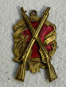 USSR 1929 SHOOTING COMPETITION 1ST PLACE MARKSMANSHIP BADGE